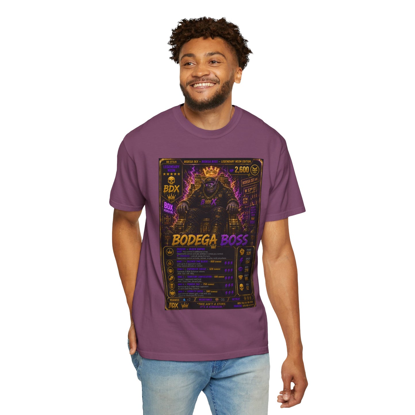Bodega Boss Legendary Neon Edition — BDX Tee