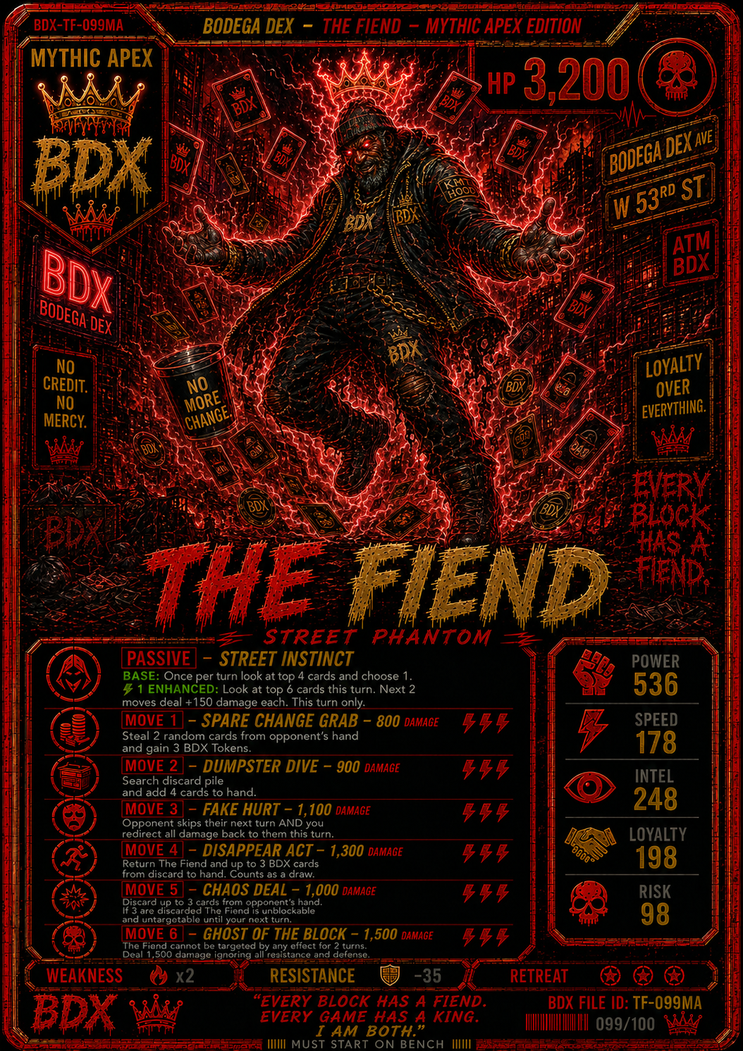 BDX Street Squad — The Fiend