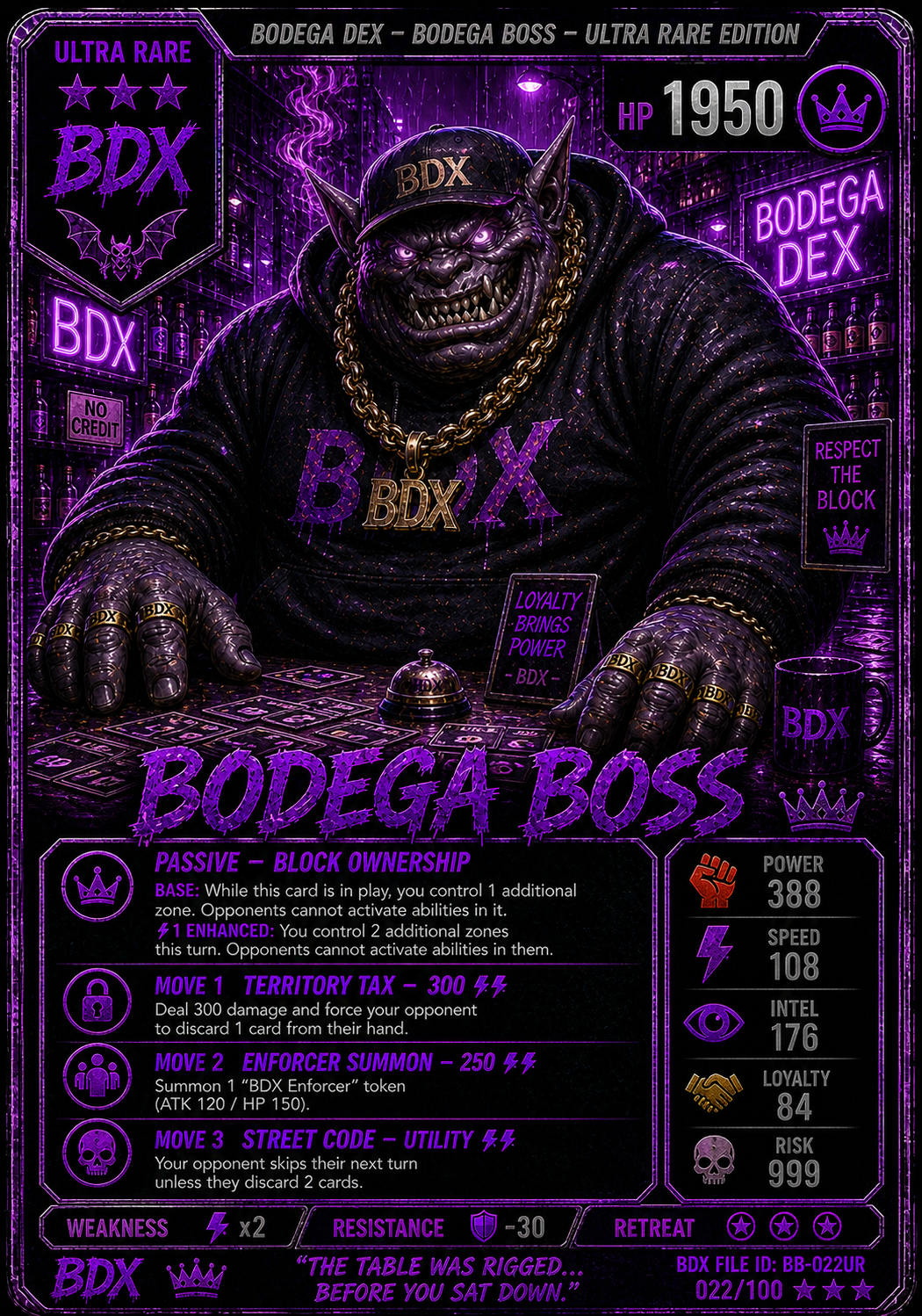 BDX Street Squad — Bodega Boss