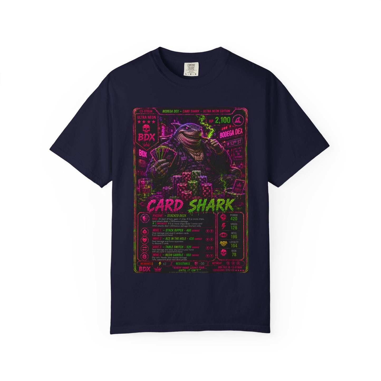 Card Shark Ultra Neon Edition — Ultra Neon Tier — BDX Tee