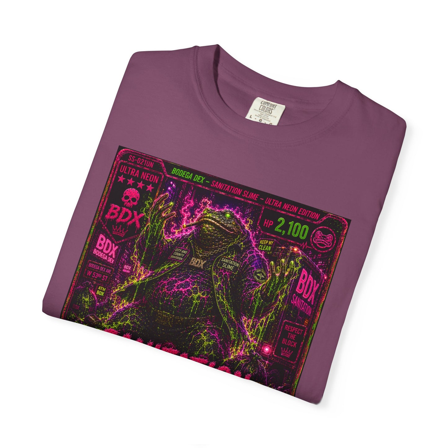 Sanitation Slime Street Clean Edition — Ultra Neon Tier — BDX Tee