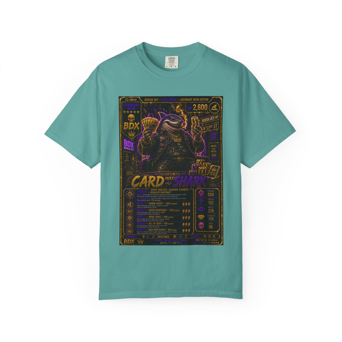 Card Shark Legendary Neon Edition — Legendary Neon Tier — BDX Tee