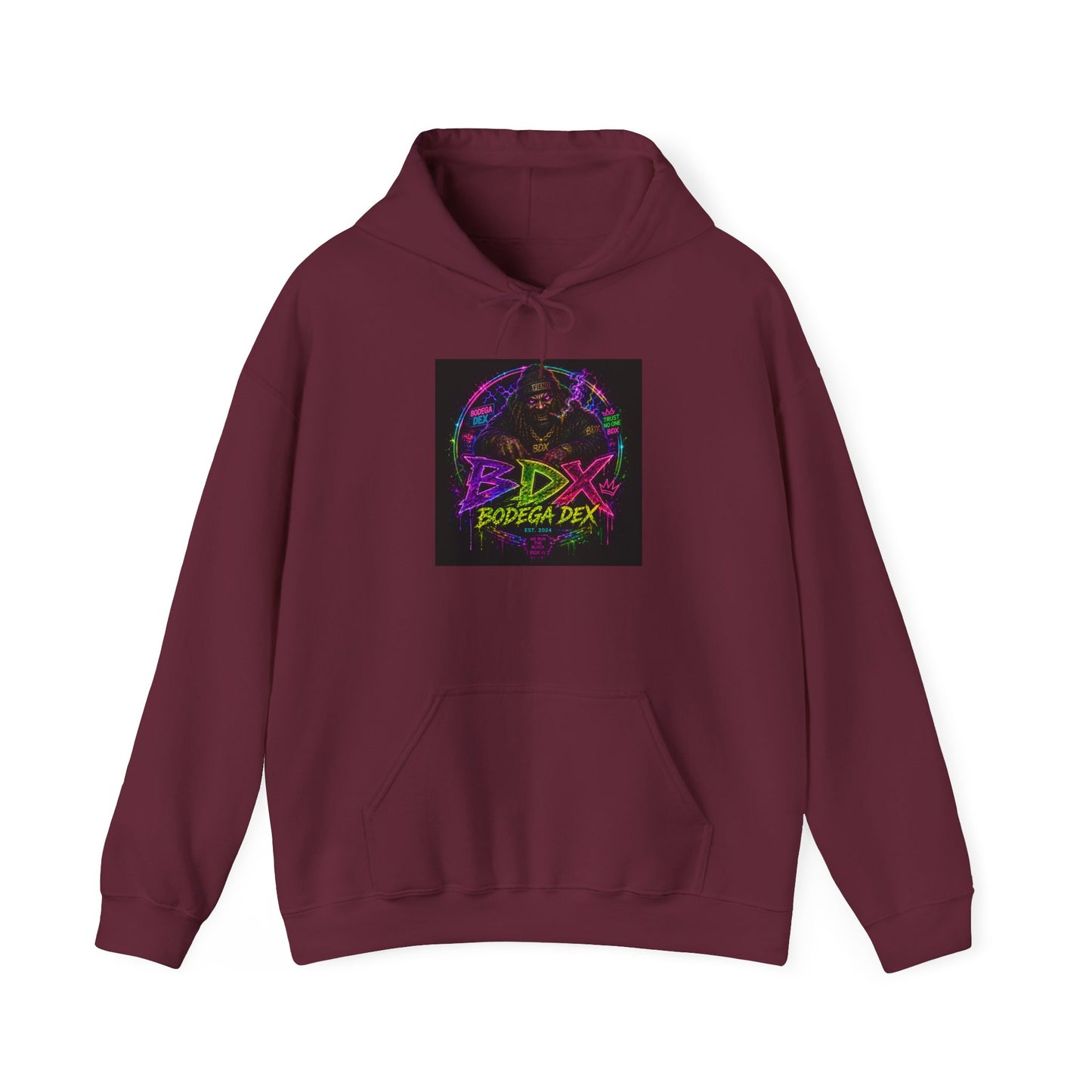 Bodega Dex Official BDX Logo Hoodie — Est. 2026
