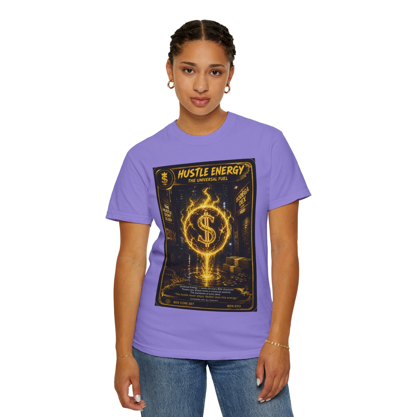 Hustle Energy The Universal Fuel — BDX Energy Series — BDX Tee