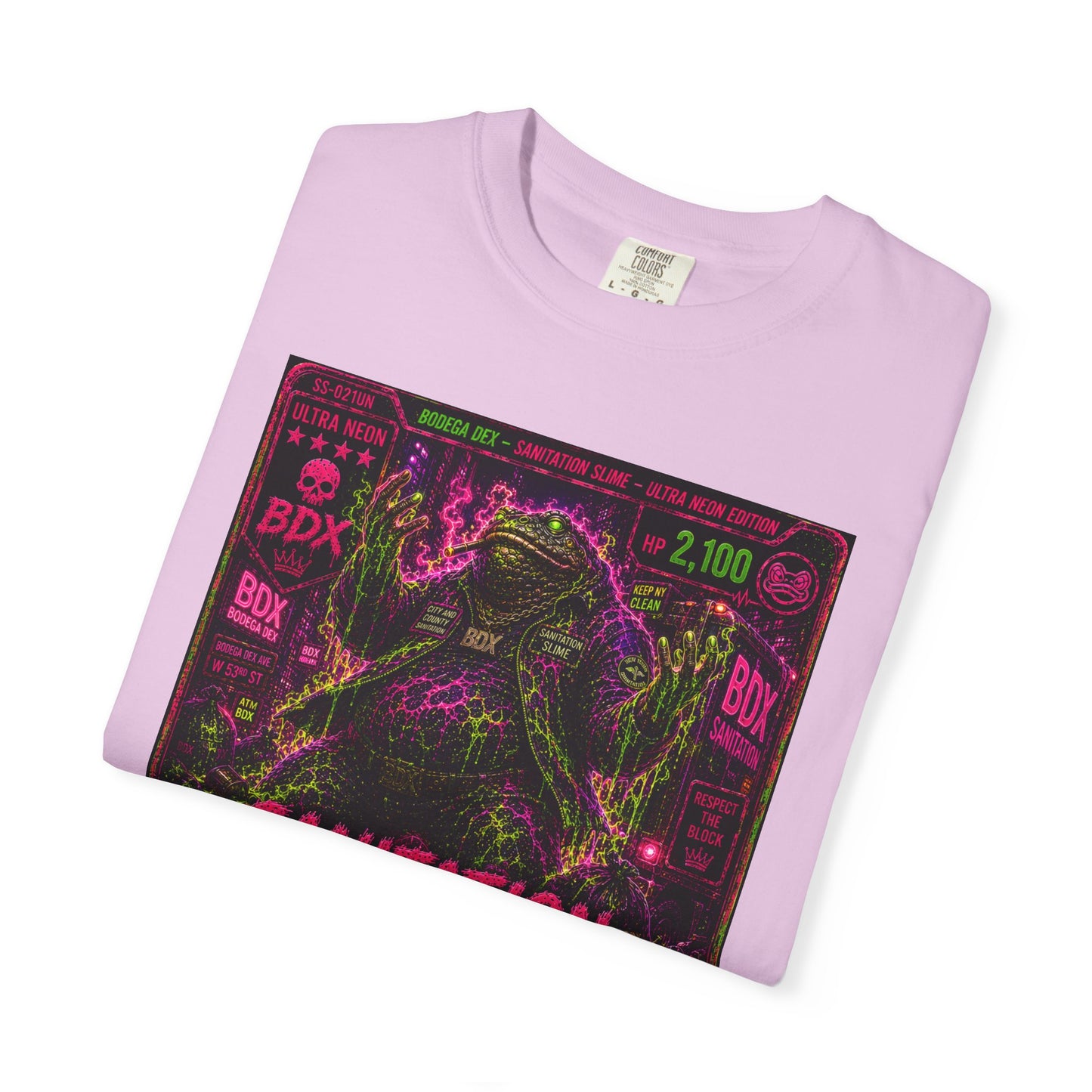 Sanitation Slime Street Clean Edition — Ultra Neon Tier — BDX Tee