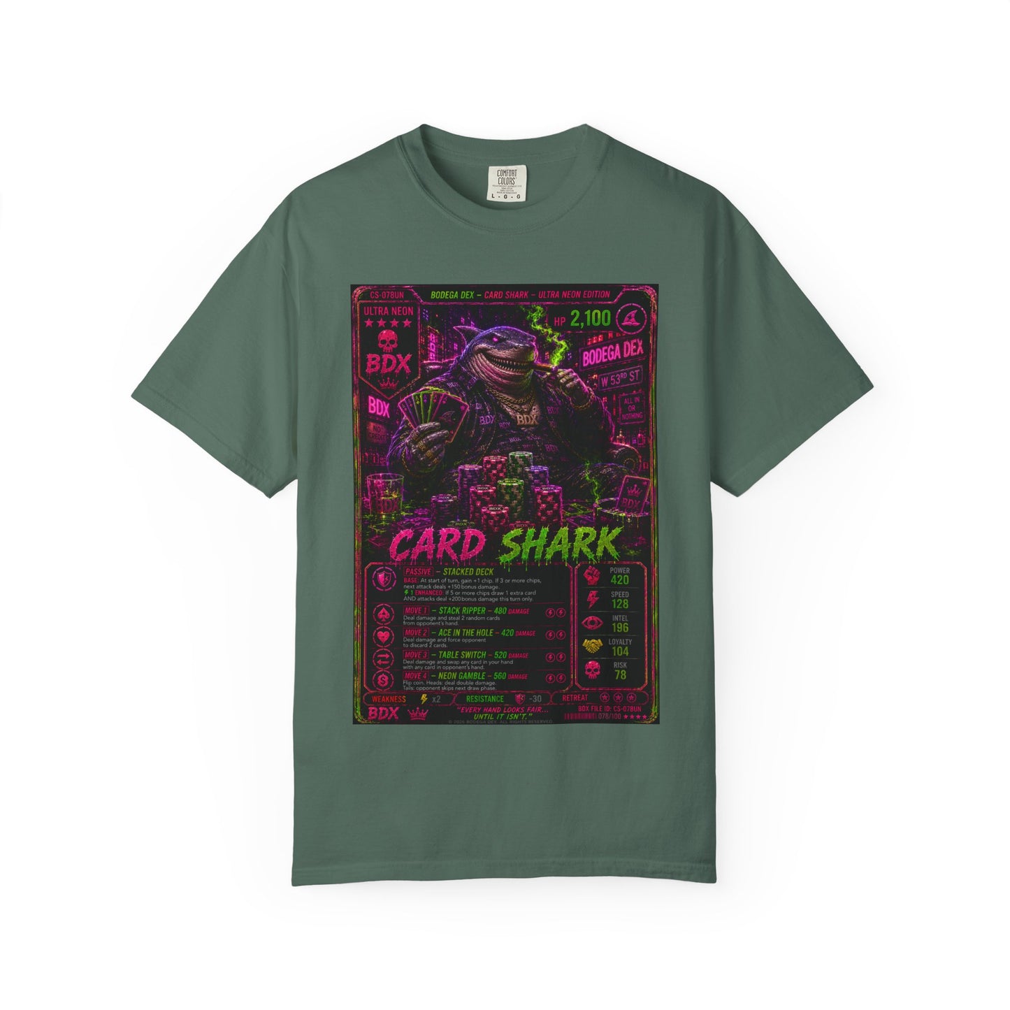 Card Shark Ultra Neon Edition — Ultra Neon Tier — BDX Tee