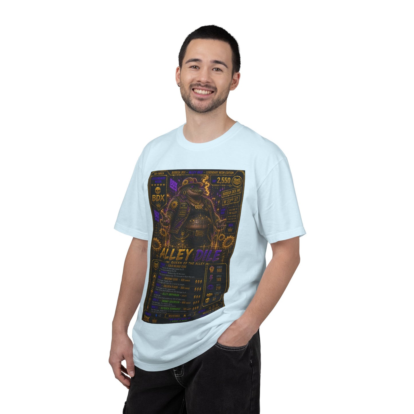 Alley Dile Legendary Neon Queen of the Alley — BDX Tee