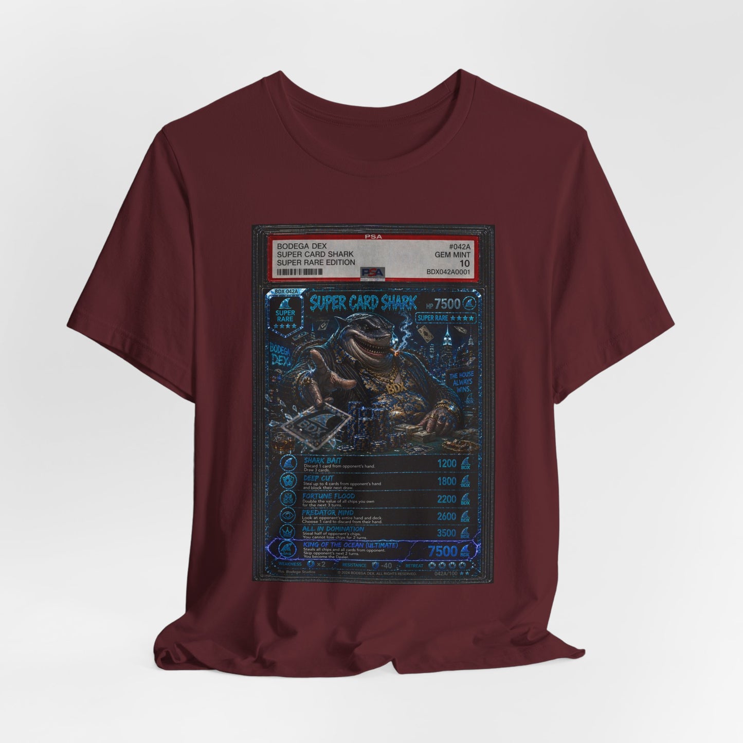 Super Card Shark Super Rare Edition #042A — BDX Tee