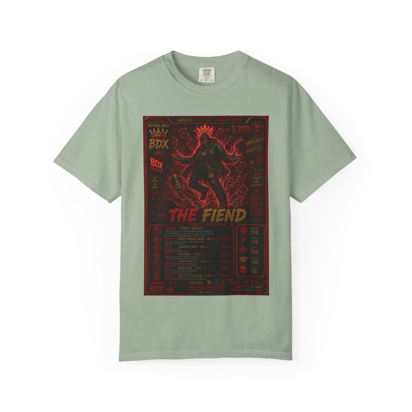 The Fiend Mythic Apex Street Phantom — BDX Tee
