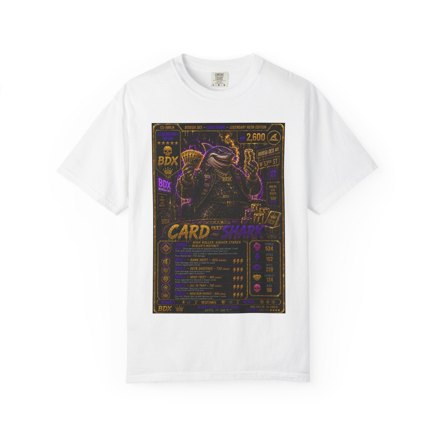 Card Shark Legendary Neon Edition — Legendary Neon Tier — BDX Tee