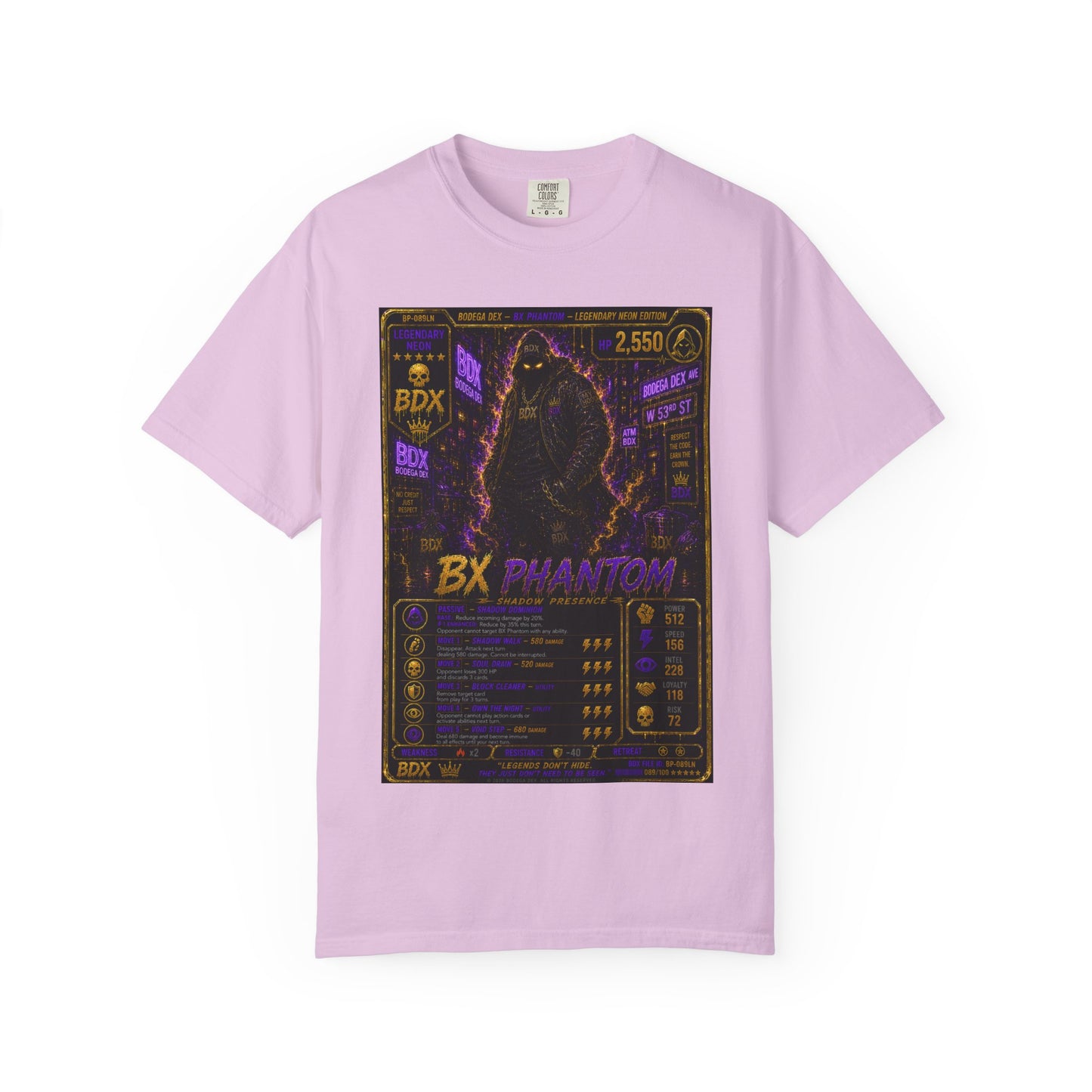 BX Phantom Legendary Neon Shadow Presence — BDX Tee