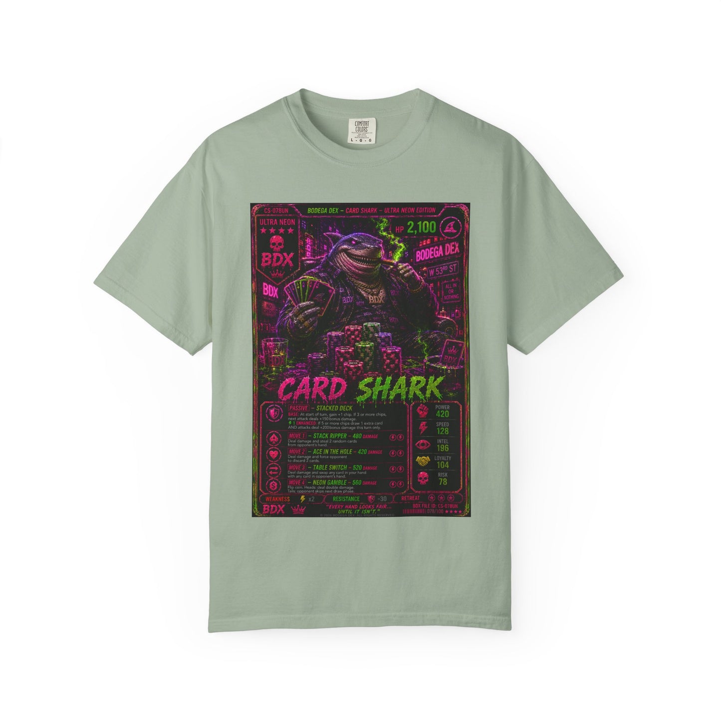 Card Shark Ultra Neon Edition — Ultra Neon Tier — BDX Tee