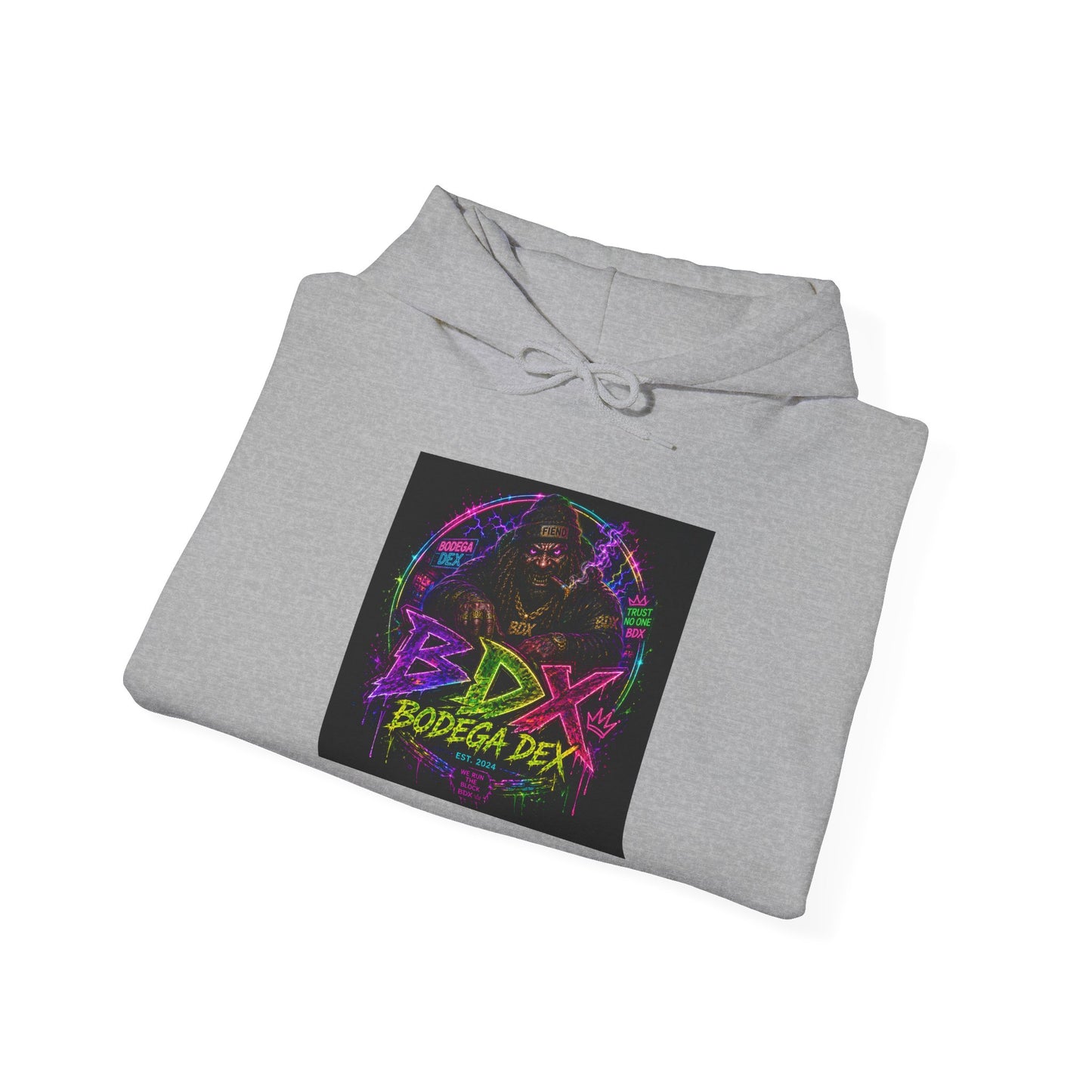 Bodega Dex Official BDX Logo Hoodie — Est. 2026