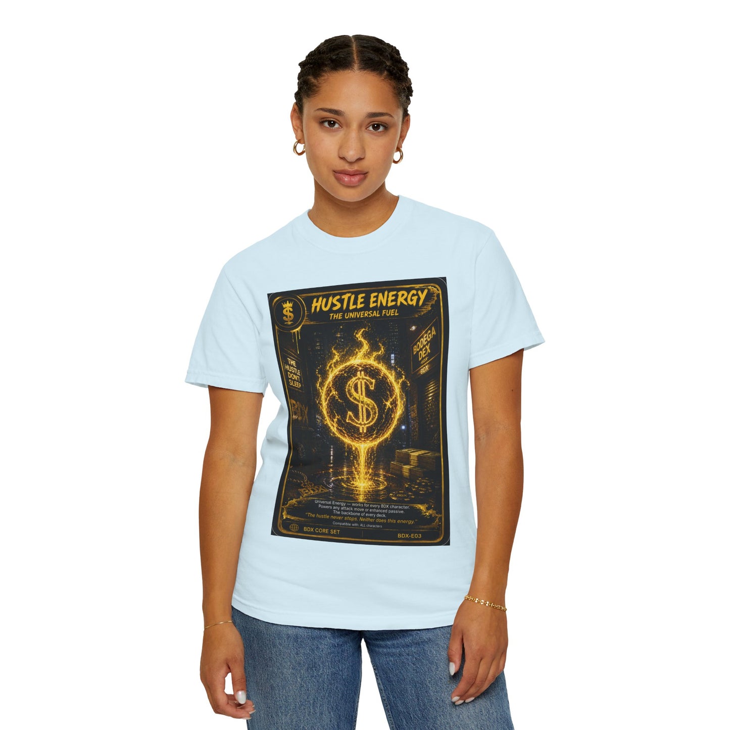 Hustle Energy The Universal Fuel — BDX Energy Series — BDX Tee