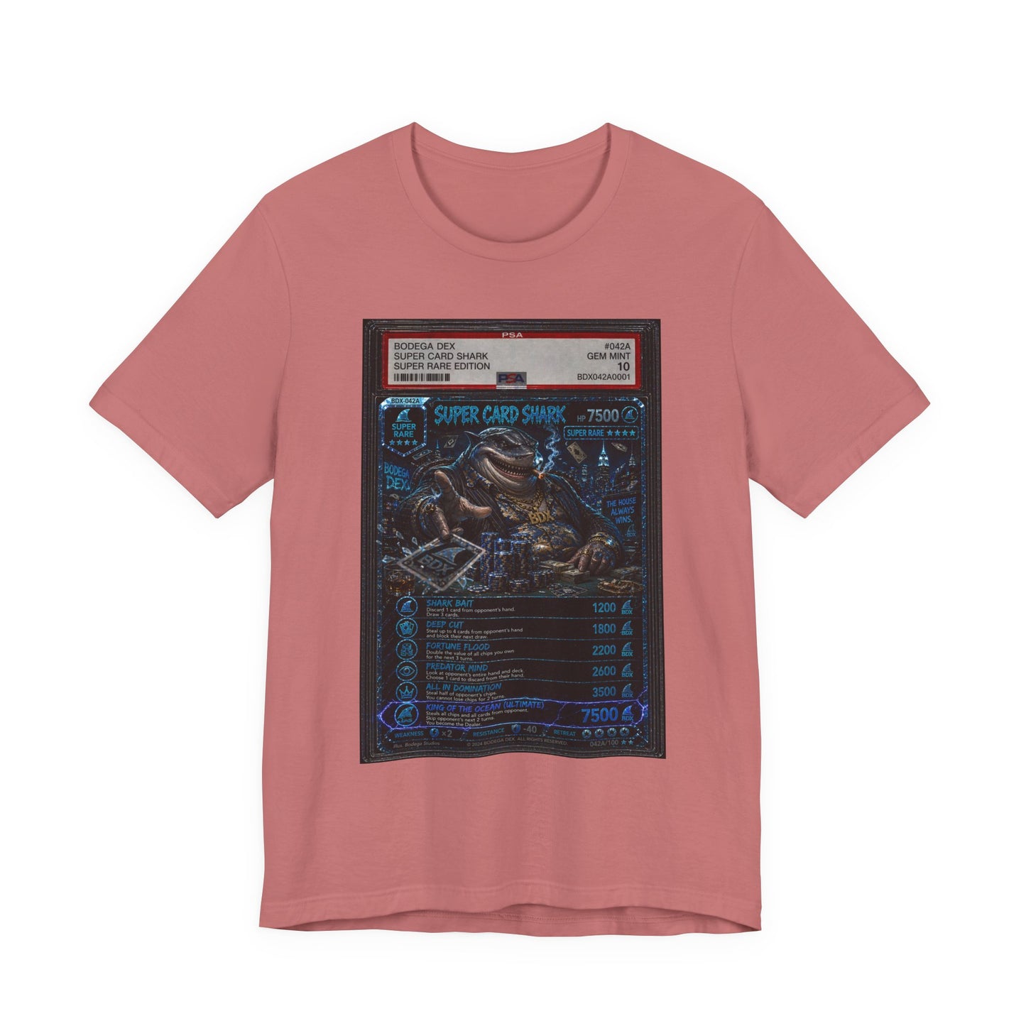 Super Card Shark Super Rare Edition #042A — BDX Tee
