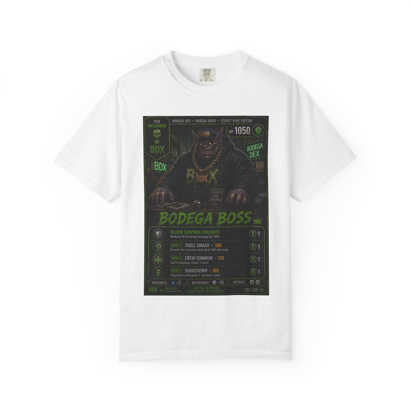 Bodega Boss Uncommon Street King Edition — BDX Tee