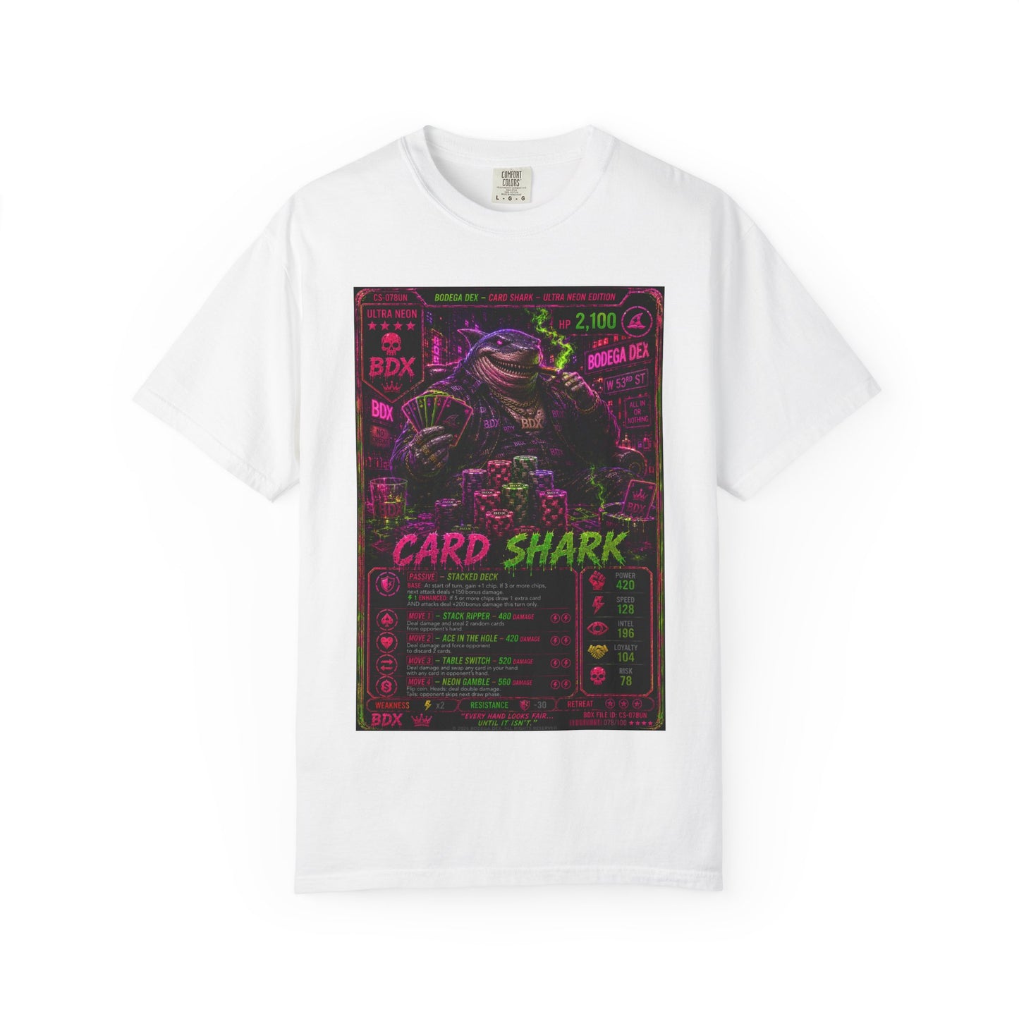 Card Shark Ultra Neon Edition — Ultra Neon Tier — BDX Tee