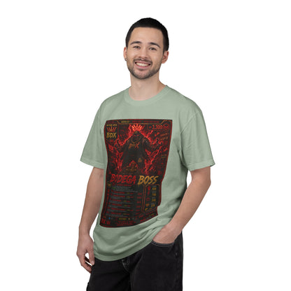 Bodega Boss Graphic T-Shirt — Retro Streetwear Poster Design