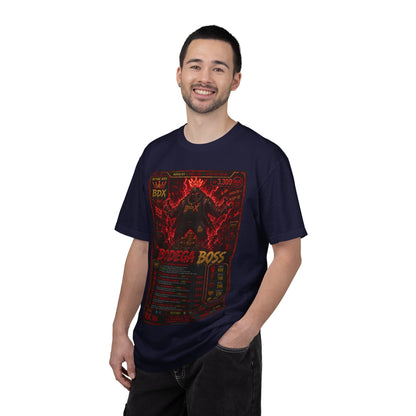 Bodega Boss Graphic T-Shirt — Retro Streetwear Poster Design