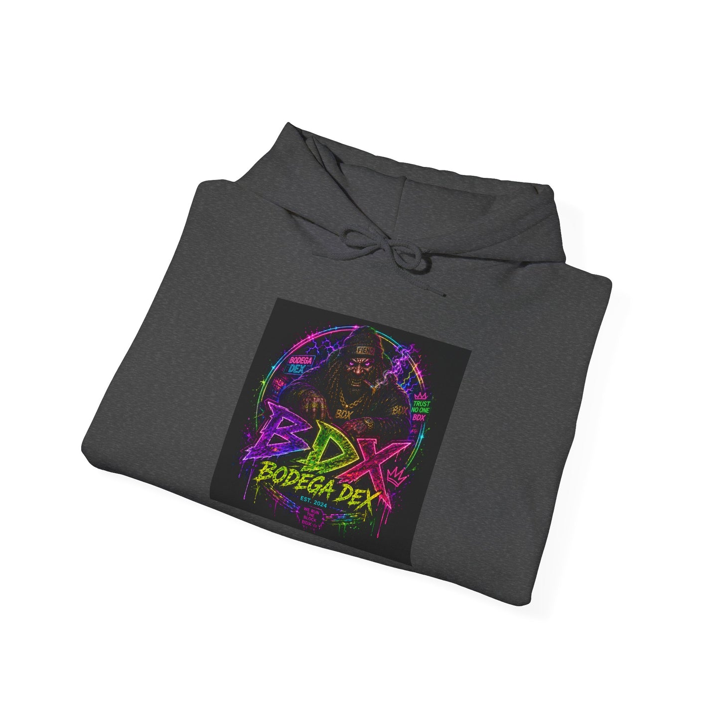 Bodega Dex Official BDX Logo Hoodie — Est. 2026