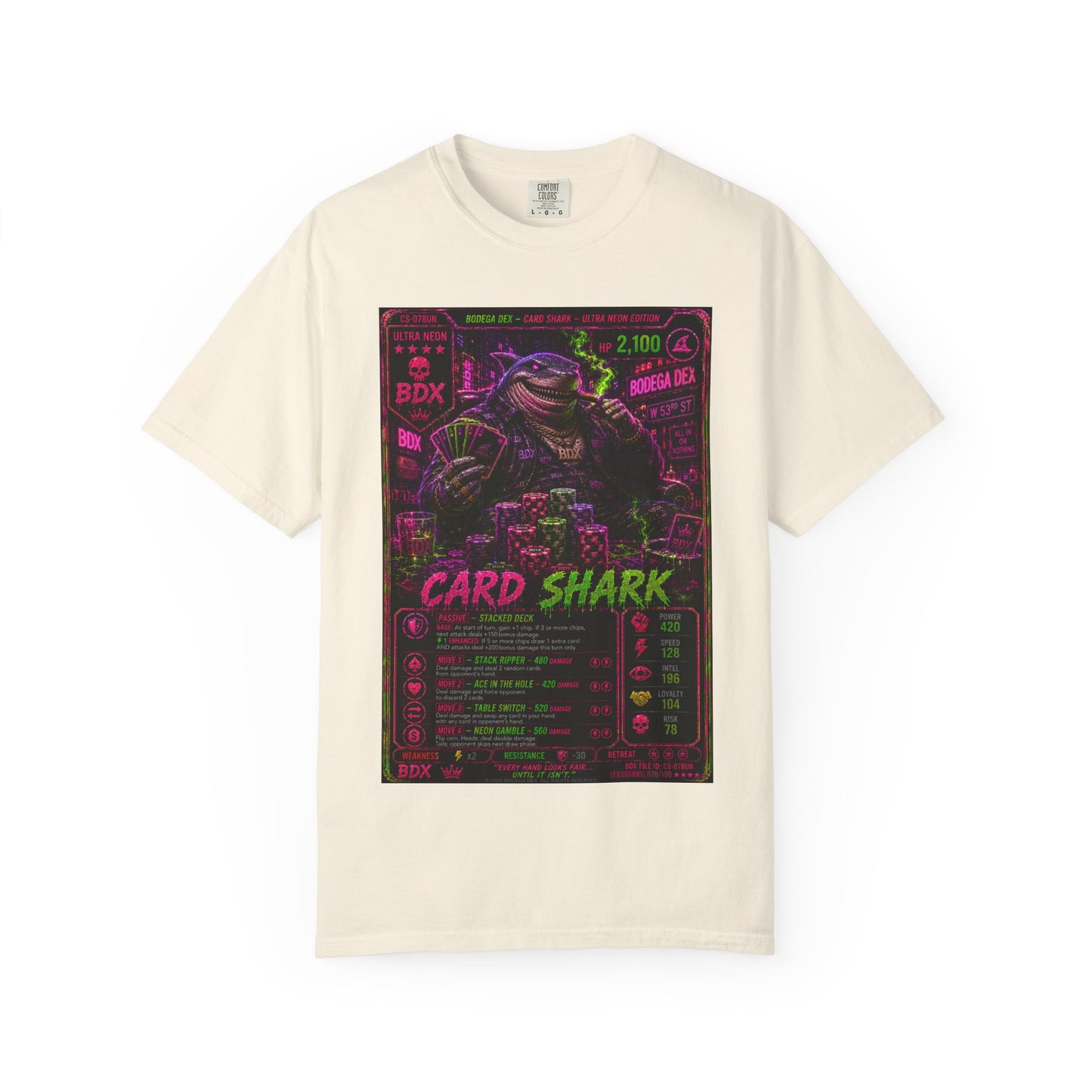 Card Shark Ultra Neon Edition — Ultra Neon Tier — BDX Tee