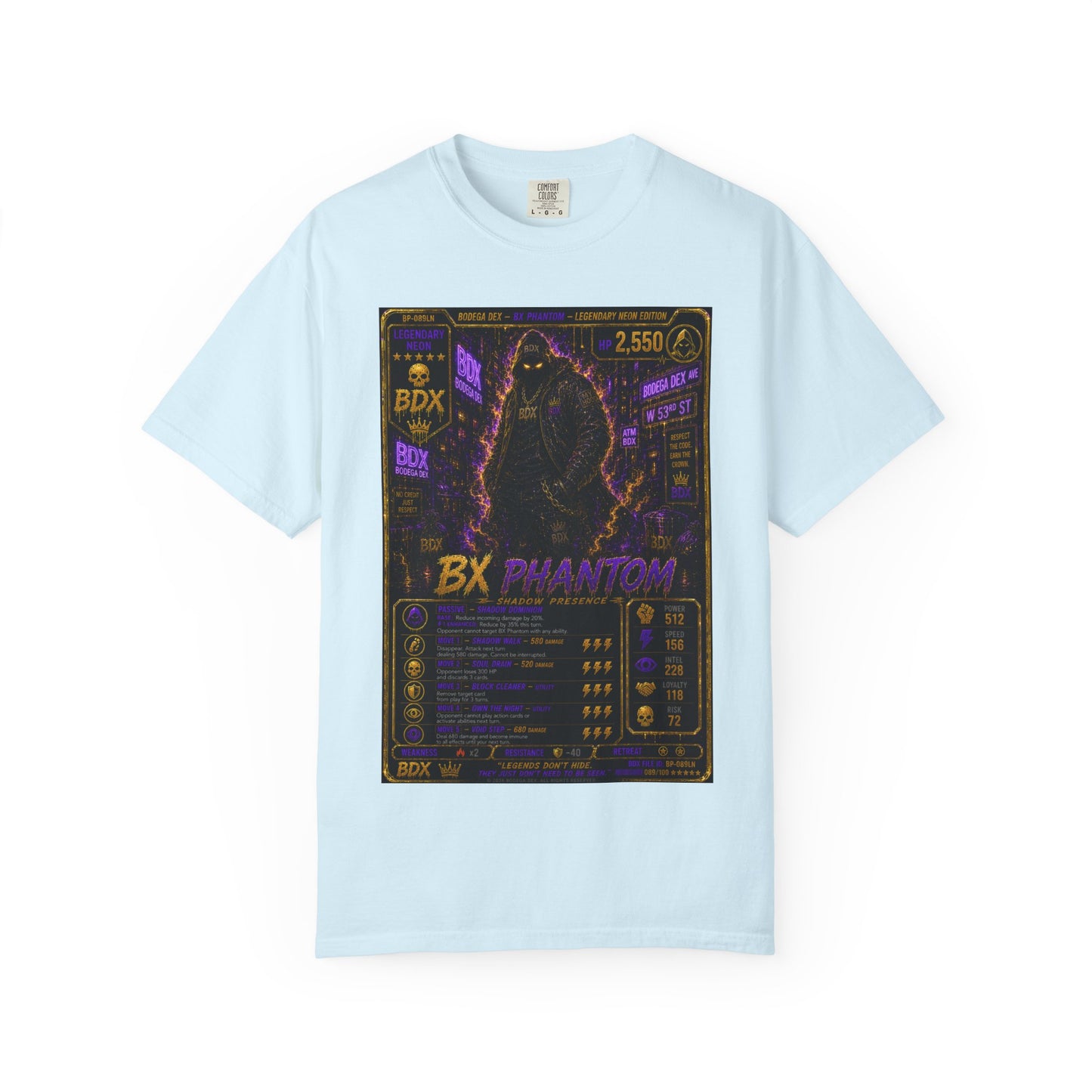 BX Phantom Legendary Neon Shadow Presence — BDX Tee