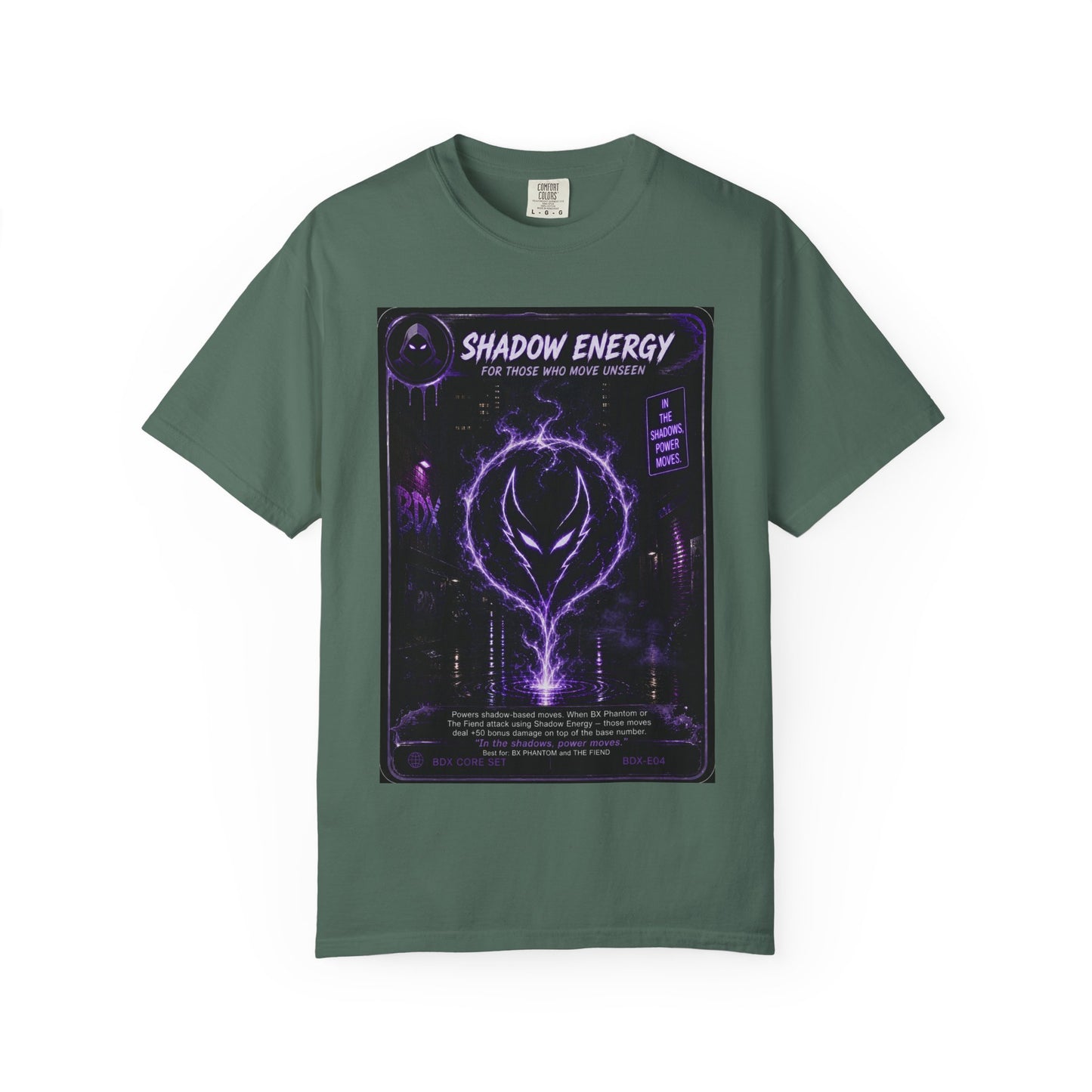 Shadow Energy For Those Who Move Unseen — BDX Energy Series — BDX Tee