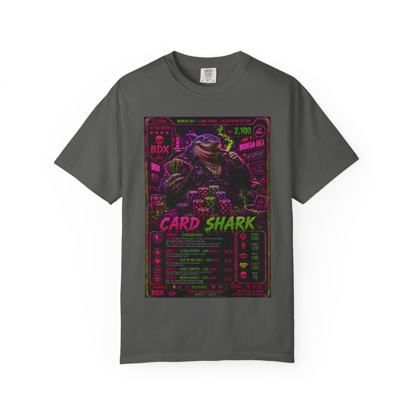 Card Shark Ultra Neon Edition — Ultra Neon Tier — BDX Tee