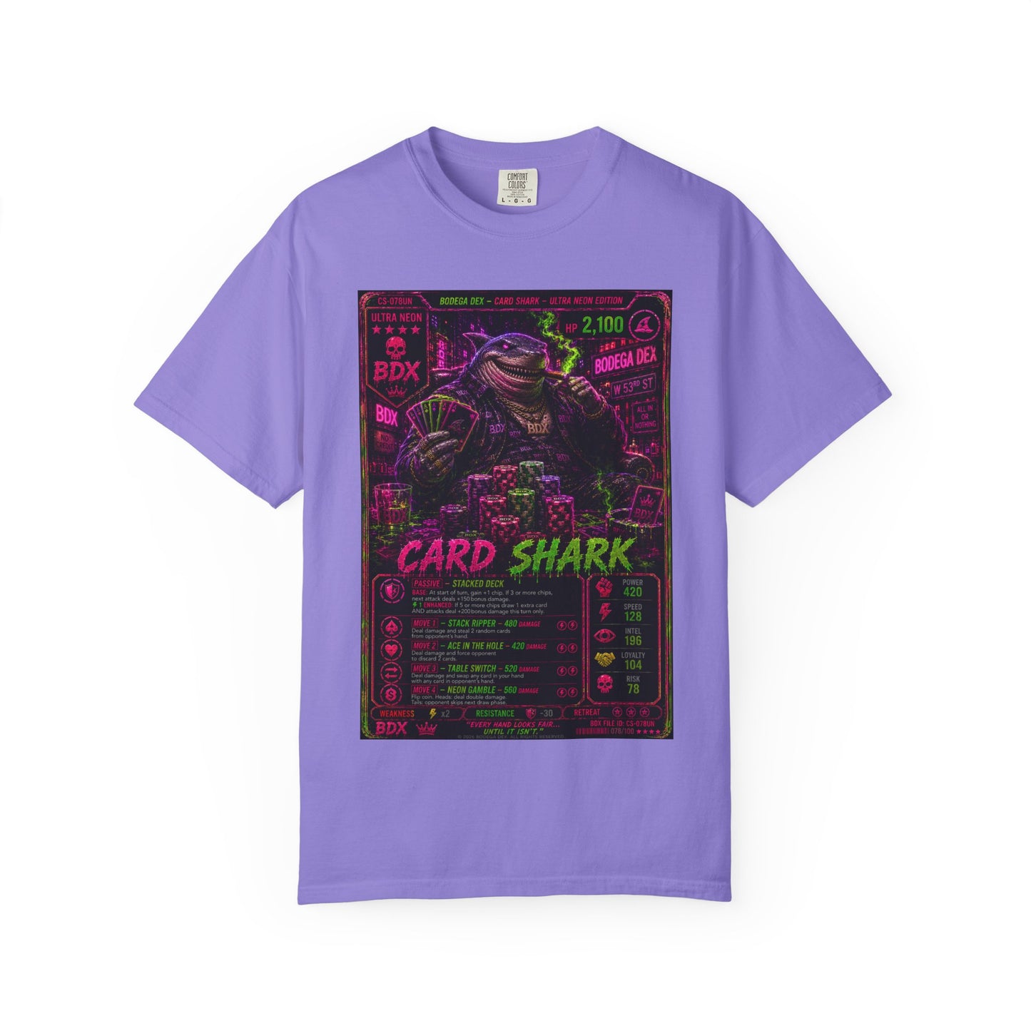 Card Shark Ultra Neon Edition — Ultra Neon Tier — BDX Tee