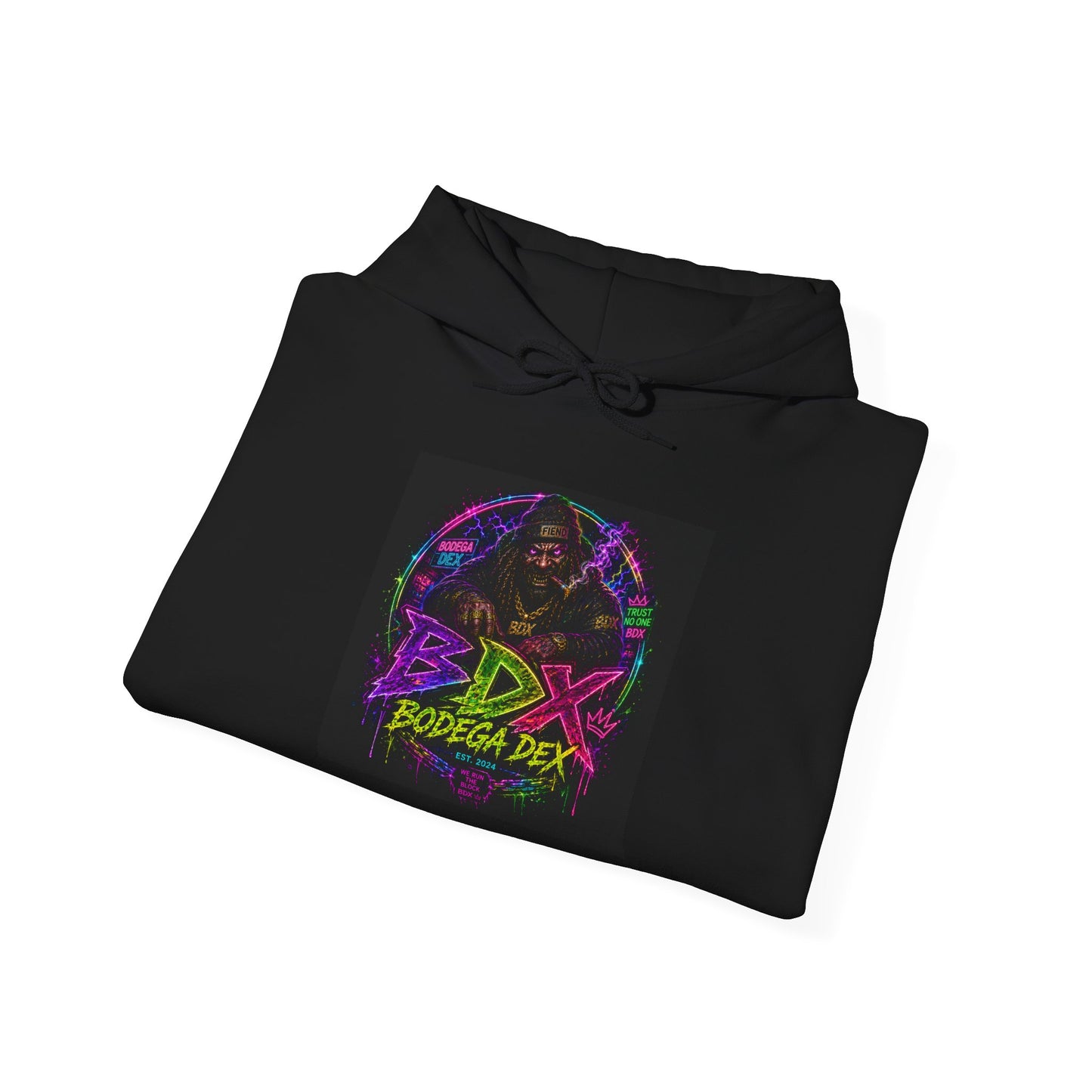 Bodega Dex Official BDX Logo Hoodie — Est. 2026