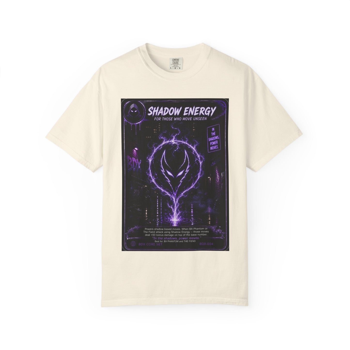 Shadow Energy For Those Who Move Unseen — BDX Energy Series — BDX Tee