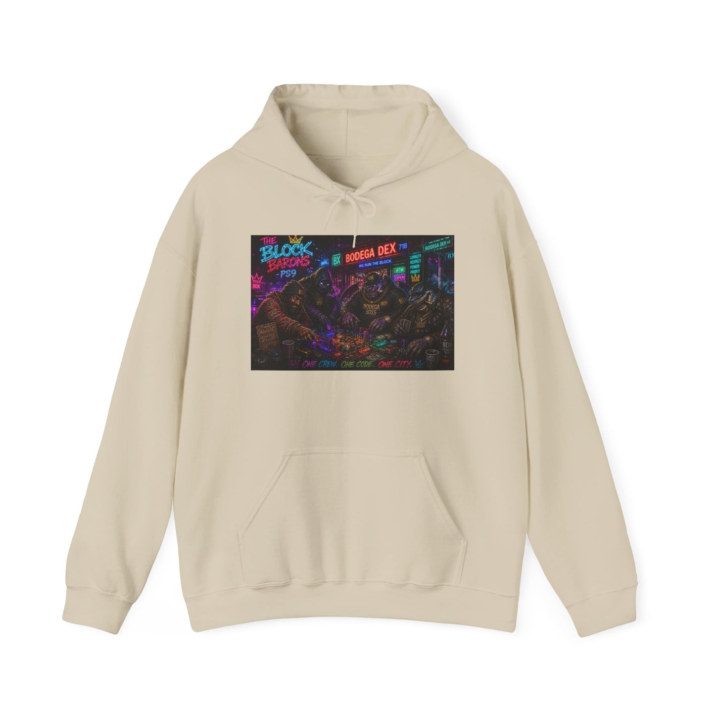 The Block Barons Neon Edition — One Crew One Code — BDX Hoodie