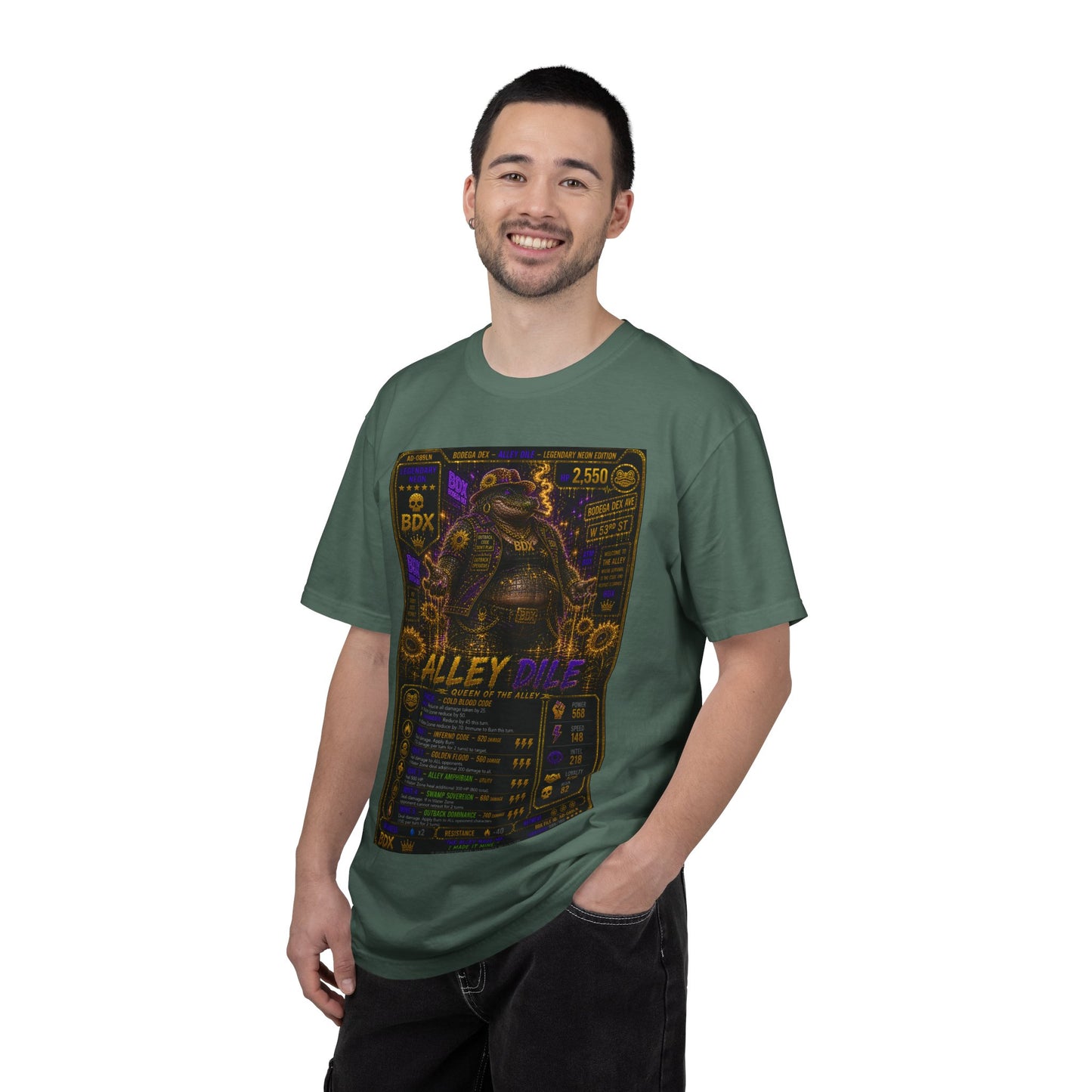 Alley Dile Legendary Neon Queen of the Alley — BDX Tee