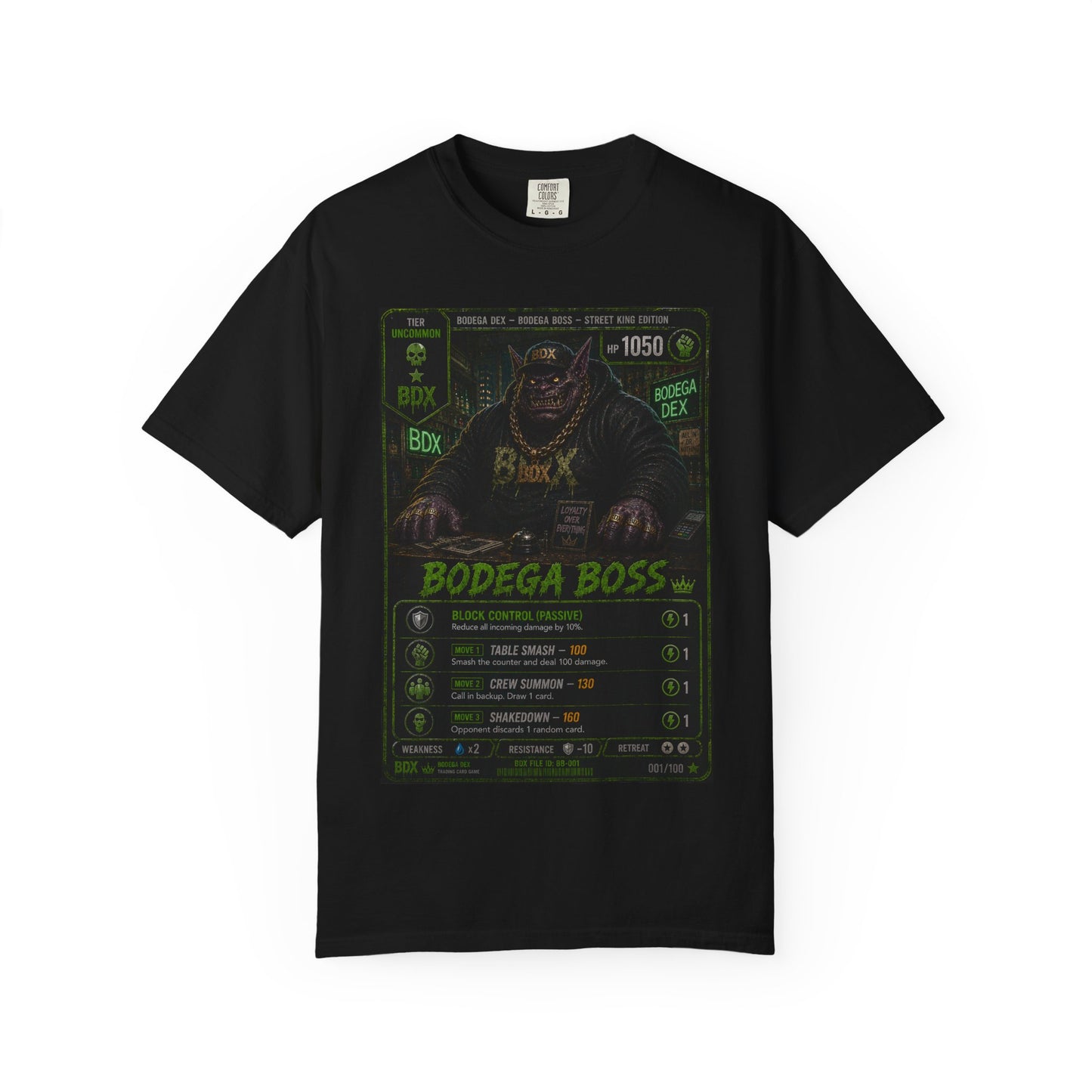 Bodega Boss Uncommon Street King Edition — BDX Tee