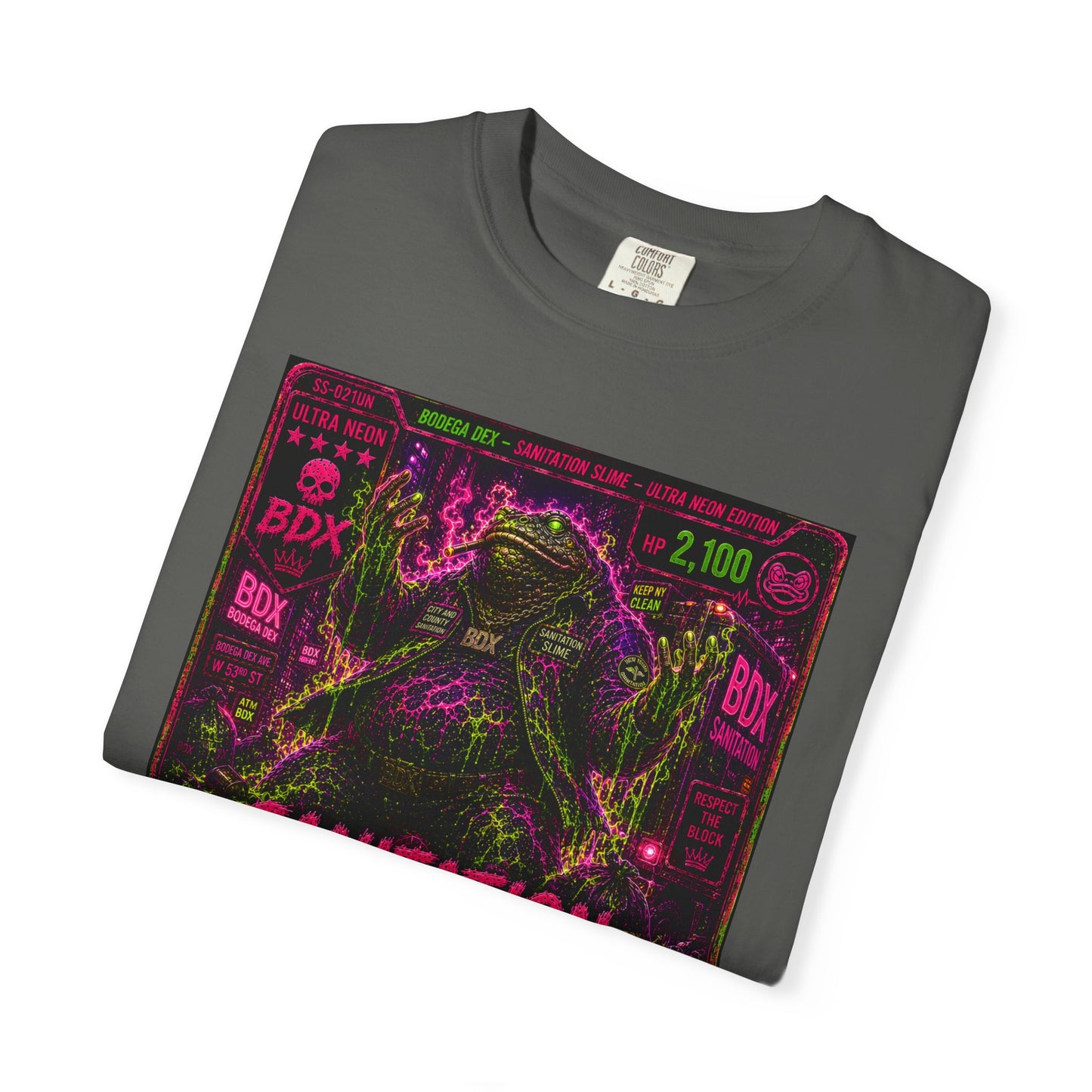 Sanitation Slime Street Clean Edition — Ultra Neon Tier — BDX Tee