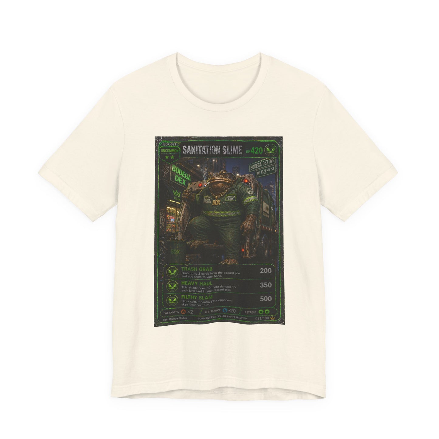 Sanitation Slime Uncommon Edition #021 — BDX Tee
