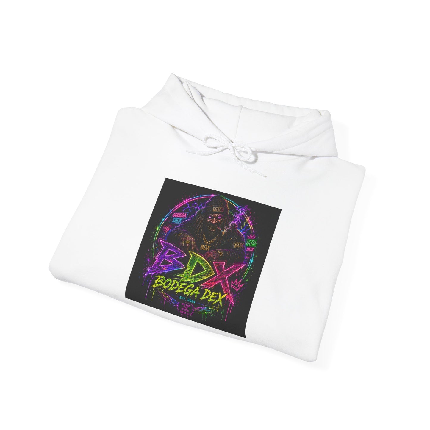 Bodega Dex Official BDX Logo Hoodie — Est. 2026