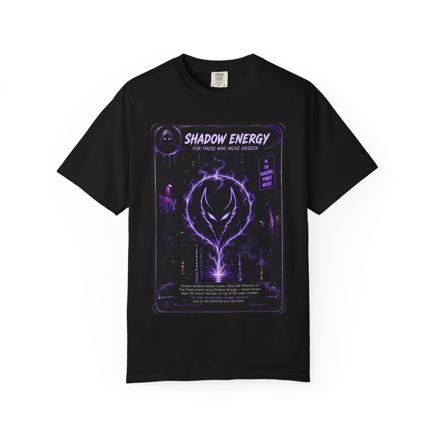 Shadow Energy For Those Who Move Unseen — BDX Energy Series — BDX Tee