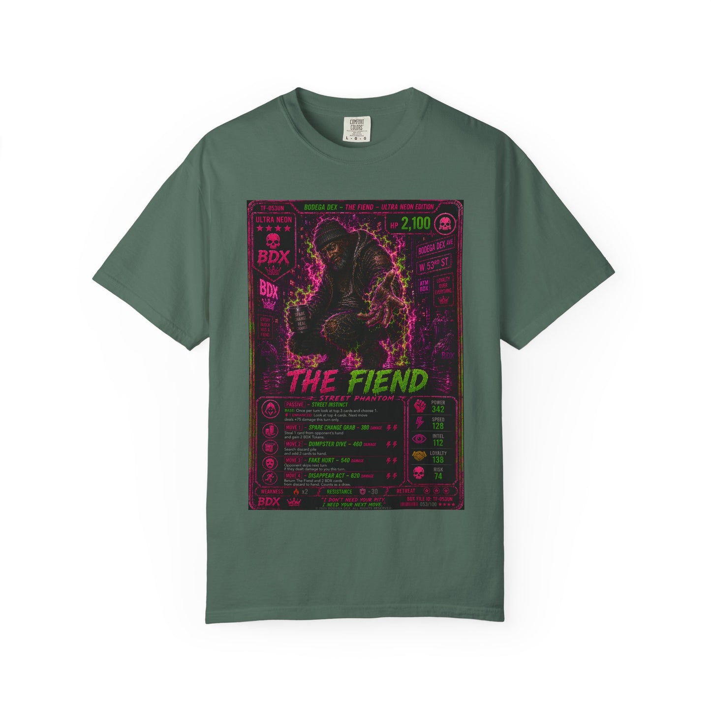 The Fiend Ultra Neon Street Phantom — BDX Tee