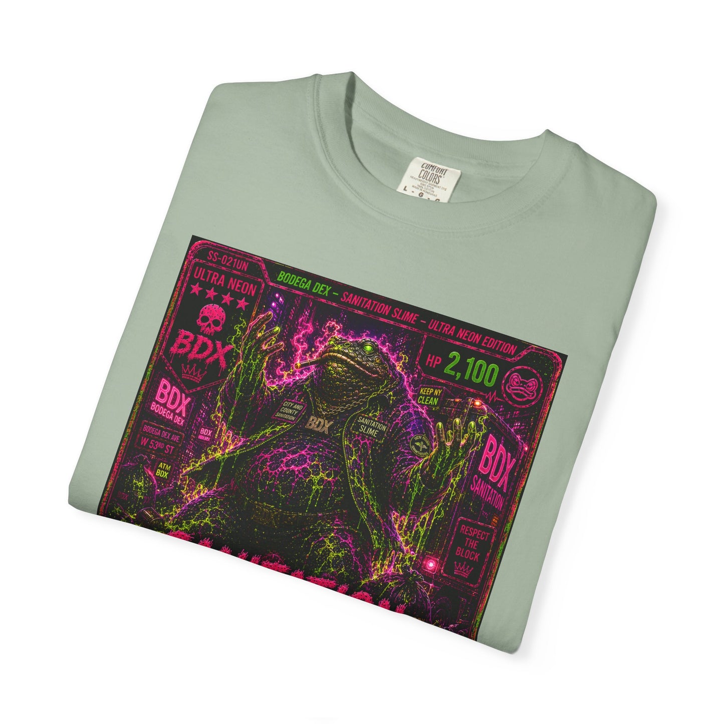 Sanitation Slime Street Clean Edition — Ultra Neon Tier — BDX Tee