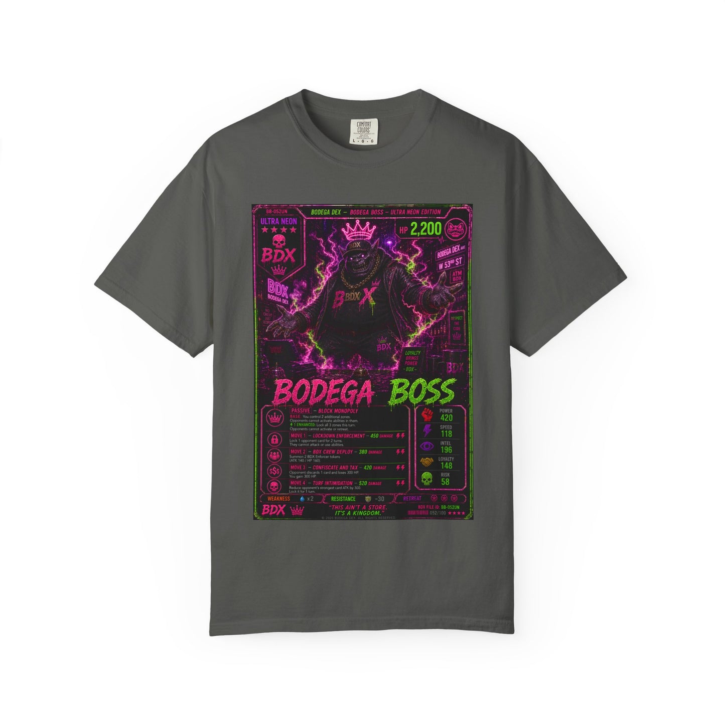 Bodega Boss Ultra Neon Edition — BDX Tee