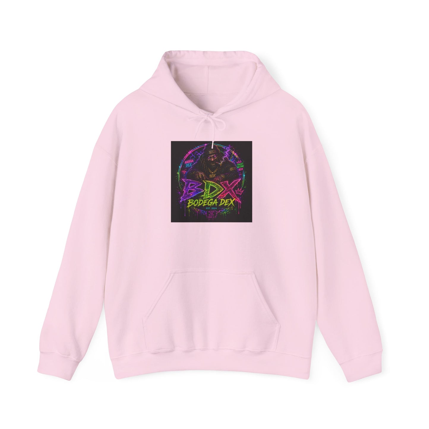Bodega Dex Official BDX Logo Hoodie — Est. 2026