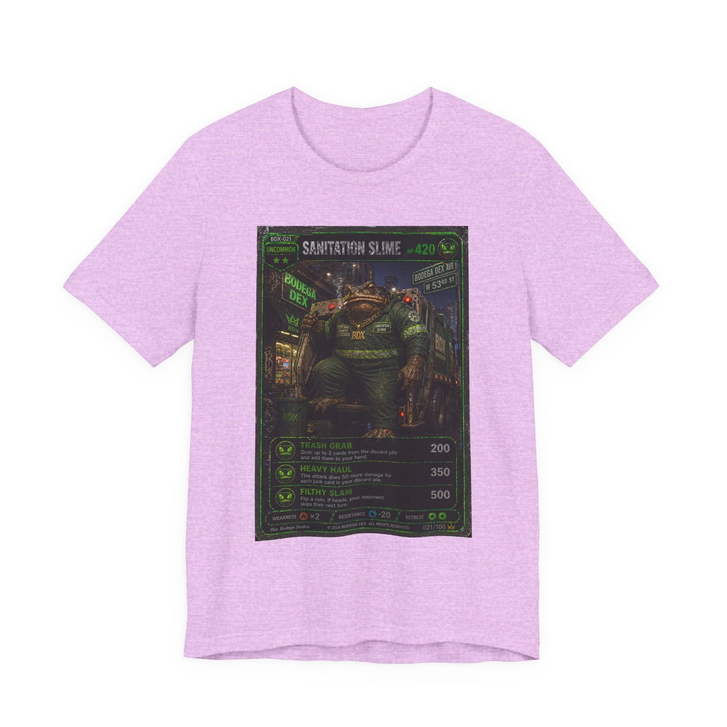 Sanitation Slime Uncommon Edition #021 — BDX Tee
