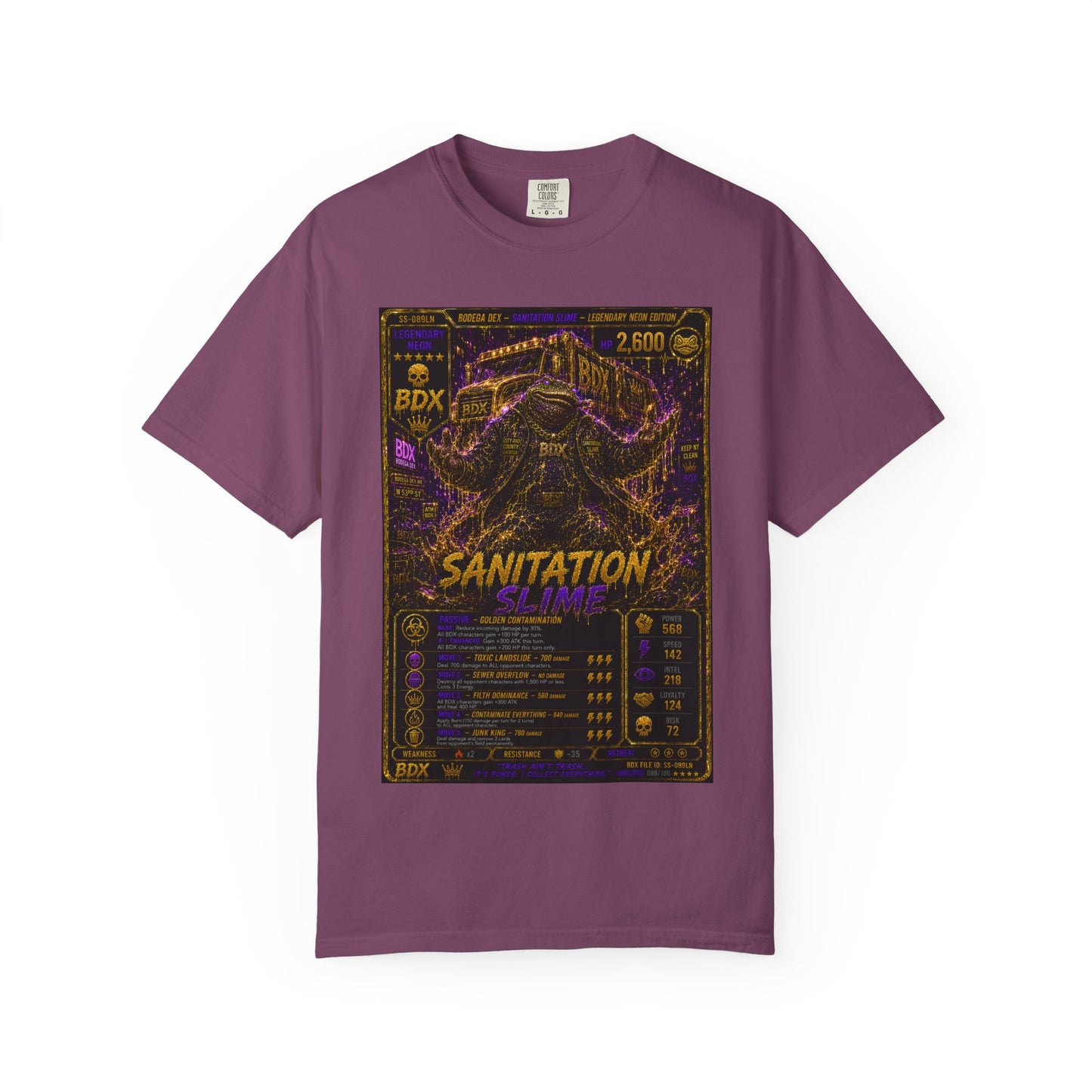 Sanitation Slime Street Clean Edition — Legendary Neon Tier — BDX Tee