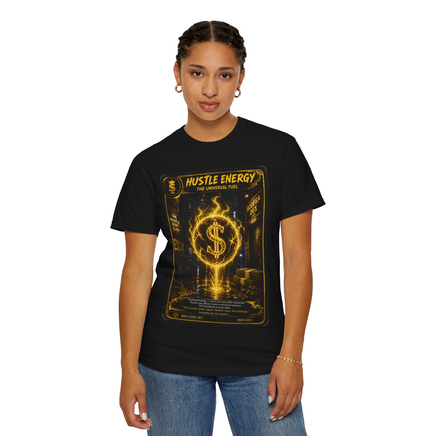 Hustle Energy The Universal Fuel — BDX Energy Series — BDX Tee