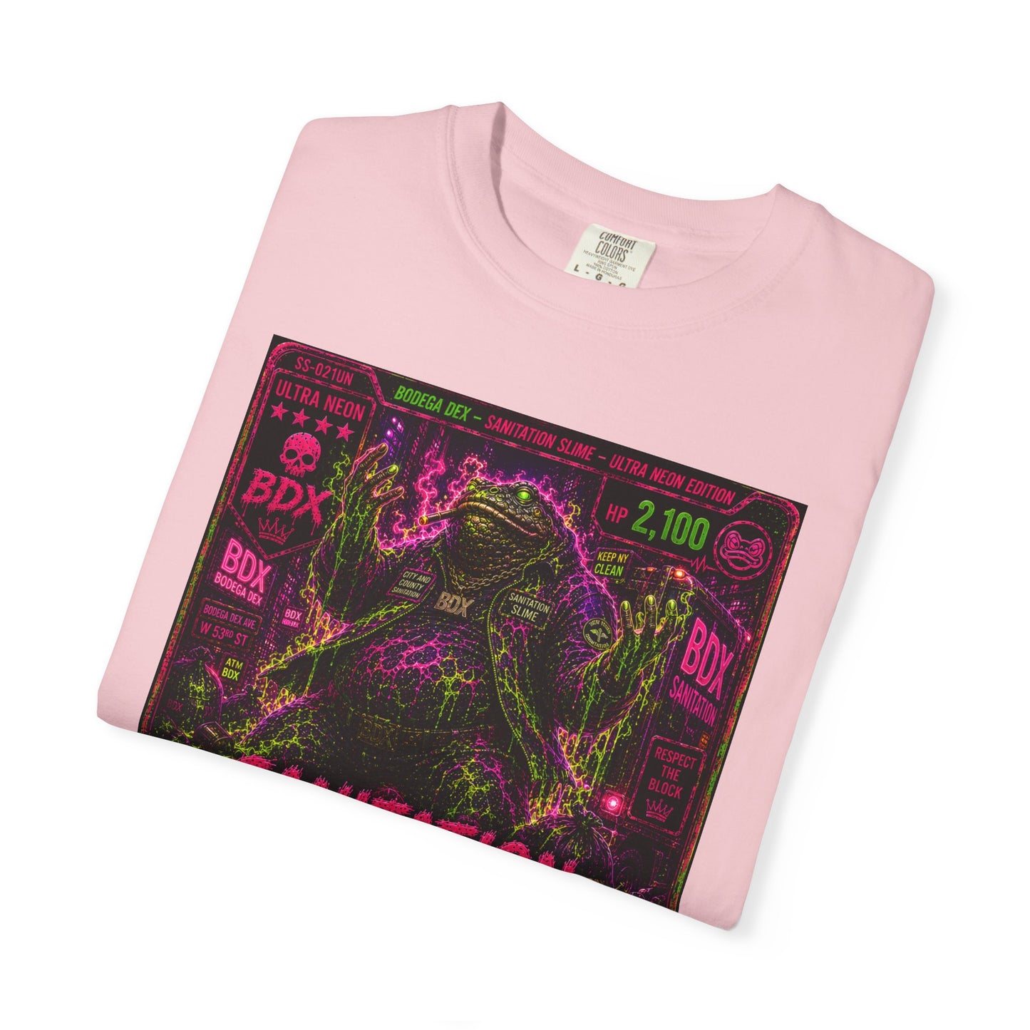 Sanitation Slime Street Clean Edition — Ultra Neon Tier — BDX Tee