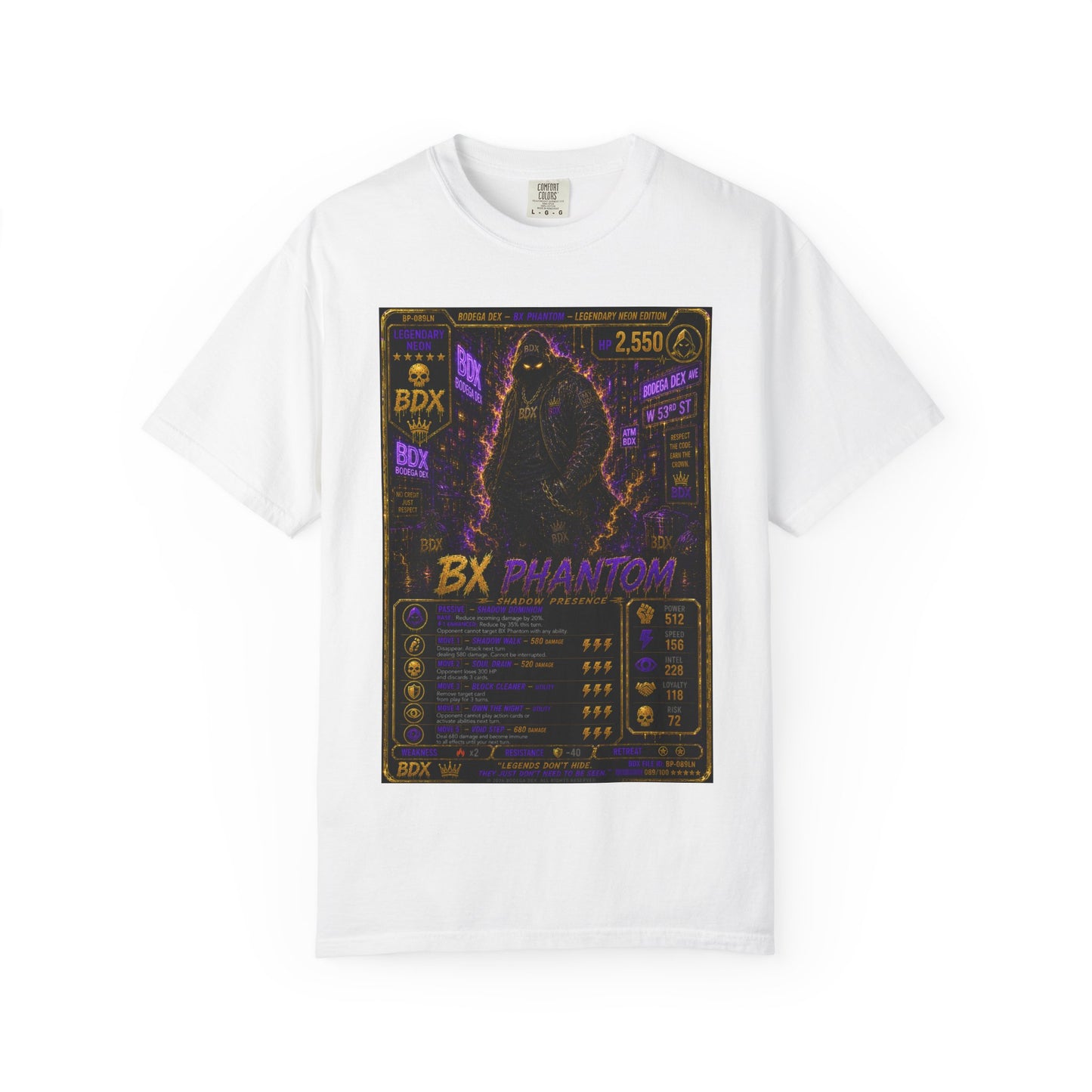 BX Phantom Legendary Neon Shadow Presence — BDX Tee
