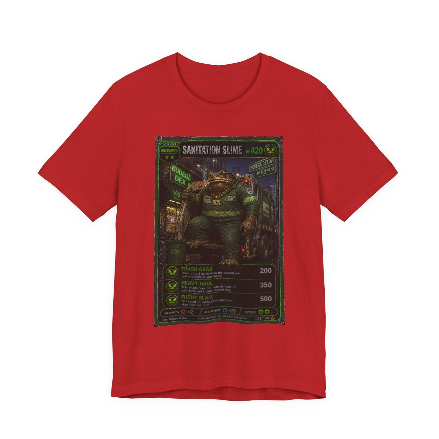 Sanitation Slime Uncommon Edition #021 — BDX Tee
