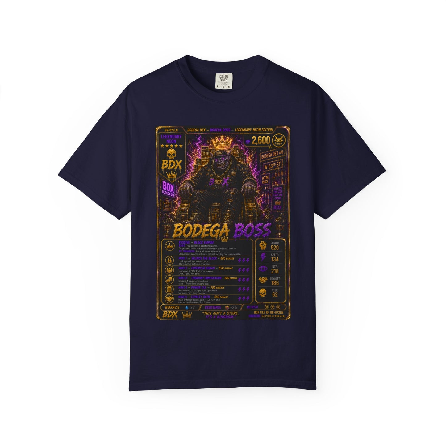 Bodega Boss Legendary Neon Edition — BDX Tee