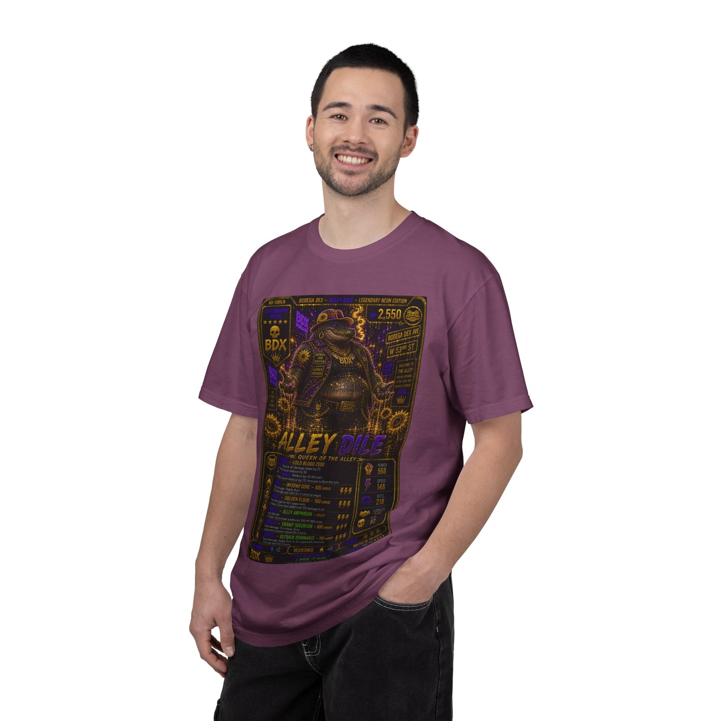 Alley Dile Legendary Neon Queen of the Alley — BDX Tee